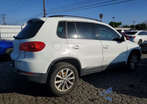 2015 Volkswagen Tiguan S z USA, uszkodzony, nr VIN WVGAV7AX9FW513937
